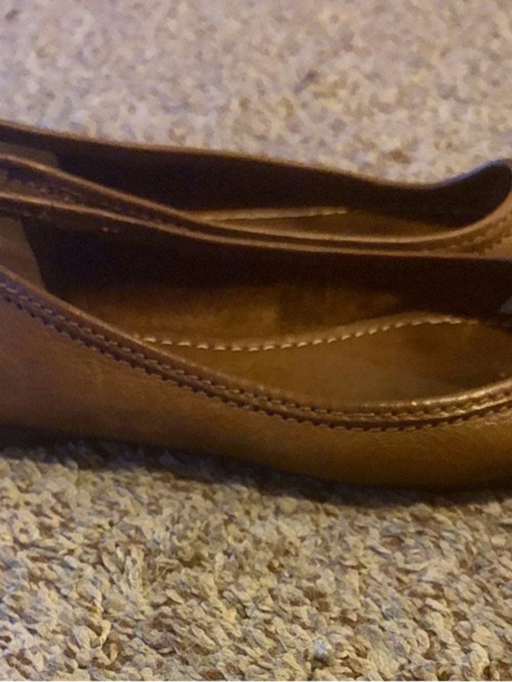 Frye Brown Pointed-Toe Leather Flats - Picture 7 of 7